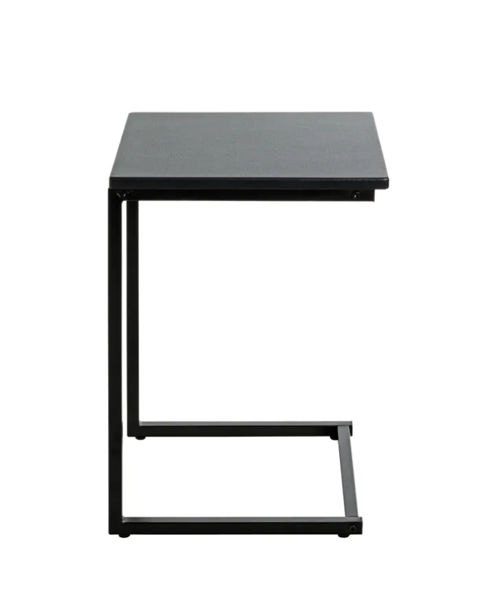 Beistelltisch 33 x 60 x 35 cm schwarz