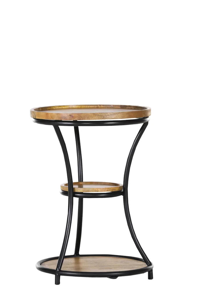 Beistelltisch CHUCK I 45x45 cm braun