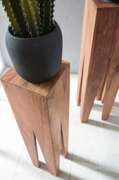 Beistelltisch 3er-Set Akazie