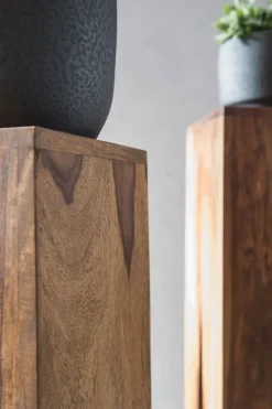 Beistelltisch 3er-Set Sheesham