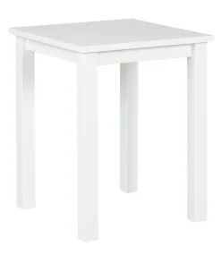 Beistelltisch HOLGER 45x55x45 cm Massivholz weiß