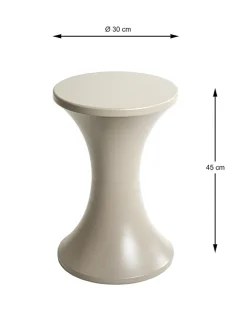 Beistelltisch LARS 30 x 45 x 30 cm kaschmirgrau