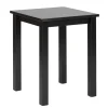 Beistelltisch MICHAEL 45x55x45 cm Massivholz schwarz