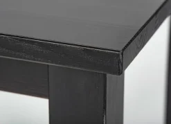 Beistelltisch MICHAEL 45x55x45 cm Massivholz schwarz