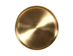 Beistelltisch MURPHY blau goldfarbig