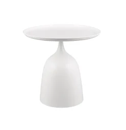 Beistelltisch RAMONA 48 x 44 cm weiss