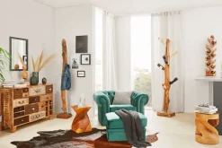 Beistelltisch rechteckig 30 x 45 cm Suarholz massiv