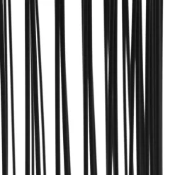 Beistelltisch RINARA 41 x 41 cm silberfarbig/schwarz