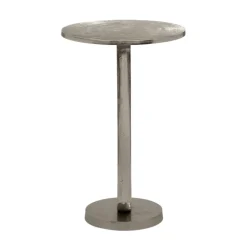 Beistelltisch TARA 38 x 38 cm silberfarbig