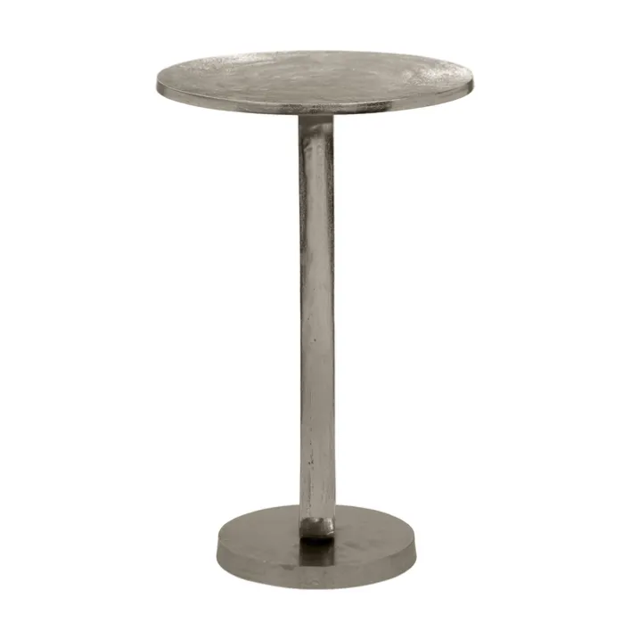 Beistelltisch TARA 38 x 38 cm silberfarbig