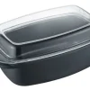 Berndes Bräter mit Glasdecker 5200 ml schwarz