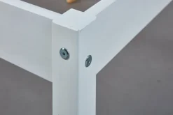 Bett LAURI 140 x 200 cm weiß