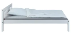 Bett LAURI 140 x 200 cm weiß