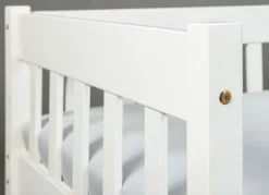 Bett LUCIAN 90 x 200 cm weiß