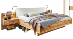 Bettanlage TOBEN Bianco-Eiche/ Weiß