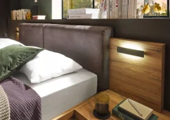 Bettanlage TRATTINO 180 x 200 cm braun/ graphit