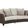 Bigsofa BOSTON hellbraun/beige