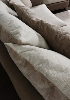 Bigsofa BOSTON hellbraun/beige