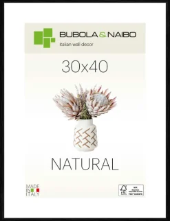 Bilderrahmen TULIPA 30 x 40 cm schwarz