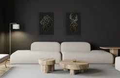 BÖNNINGHOFF Bild POLYGON HIRSCH 60 x 90 cm