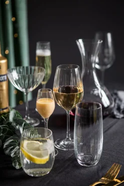 BOHEMIA SELECTION Rotweinglas WATERFALL 6er Set