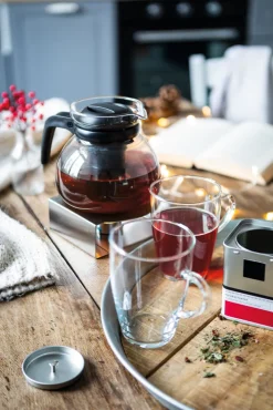 BOHEMIA SELECTION Stövchen Edelstahl silberfarbig