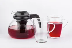 BOHEMIA SELECTION Tee- / Kaffeeglas LYRA 2er Set transparent