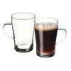 BOHEMIA SELECTION Tee-/ Kaffeeglas ORION 2er Set Glas