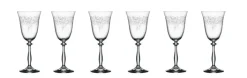 BOHEMIA SELECTION Weißweinglas ROMANCE 6er Set - je 250 ml