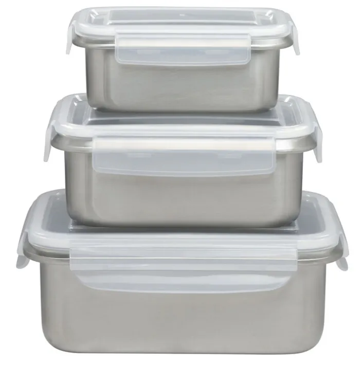 bongusto Aufbewahrungsdose Edelstahl 1800 ml