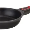 bongusto Bratpfanne mit Abnehmbarem Griff 20 cm schwarz/ rot