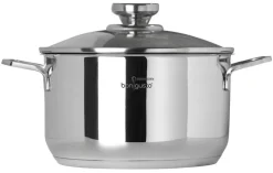 bongusto Topf-Set 5-teilig Edelstahl mit Deckel