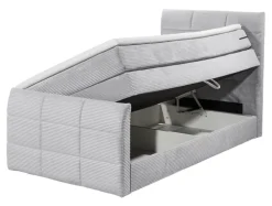 Boxspringbett DARIO 100 x 200 cm grau