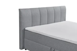 Boxspringbett GRAZIA 180 x 200 cm grau