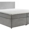 Boxspringbett LEIA 180 x 200 cm grau