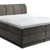 Boxspringbett OTTAWA 180 x 200 cm taupebraun