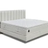 Boxspringbett PALERMO 180 x 200 cm weiß