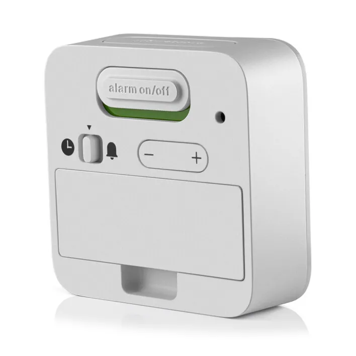 BRAUN Funkwecker flach weiß