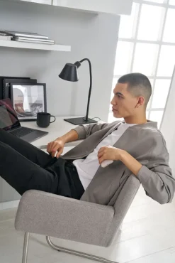 BRILONER LED Schreibtischlampe BRELLO schwarz