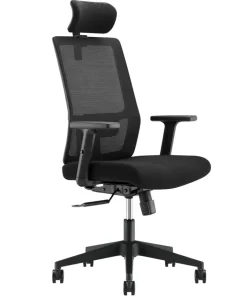 Bürostuhl 65 x 125 x 59 cm schwarz