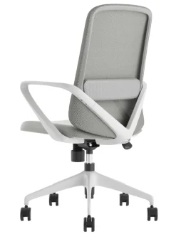 Bürostuhl ATLANTA grau/ alufarbig