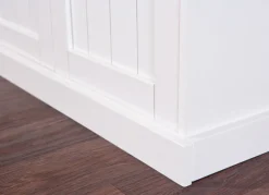 Buffet JACOB 6.2 weiß Massivholz / braun