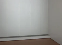 Buffet NICLAS 6.1 131x190x45 cm Massivholz grau/braun