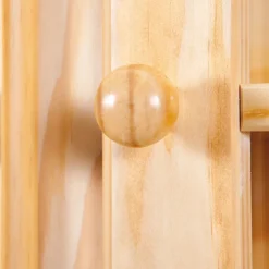 Buffet THEO 88x198x43 cm Massivholz Kiefer Natur