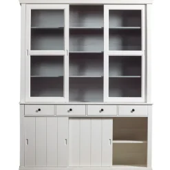 Buffetschrank LAGOS 166 x 214 cm weiß
