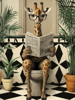 Canvas-Art Wandbild 80 x 60 x 2 cm Mehrfarbig