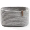 casaNOVA Aufbewahrungskorb 15 cm hellgrau