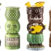 casaNOVA Becher-Set TIKI 4-teilig mehrfarbig Dolomit