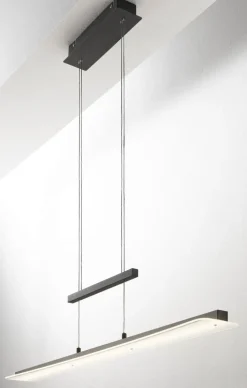 casaNOVA CCT LED Pendellampe SMOOTH 100 cm schwarz