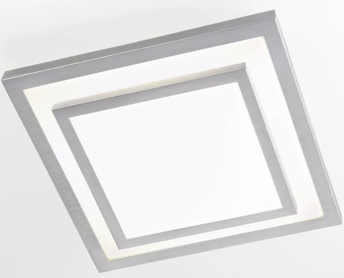 casaNOVA LED Deckenlampe CLIPPER III silberfarbig